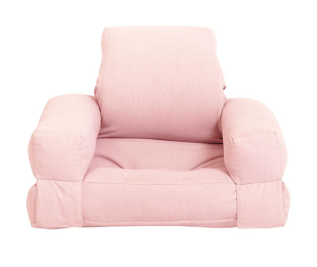 Mini Hippo Pink Peonie Kihúzható gyerek fotel 65x140 cm