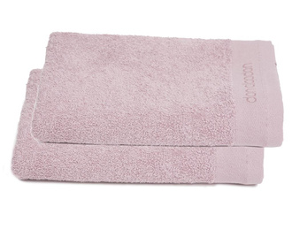 Set 2 kopalniških brisač Lavabo Pink 50x100 cm
