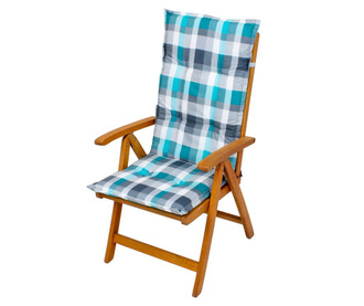 Jastuk za sjedalo i naslon Bristol Blue Grey 49x119 cm