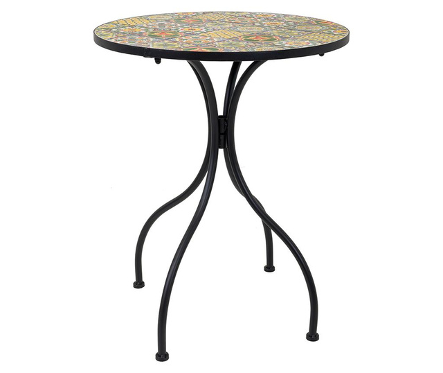 Set - vrtna miza in 2 vrtna stola Mosaic Tiles Multi