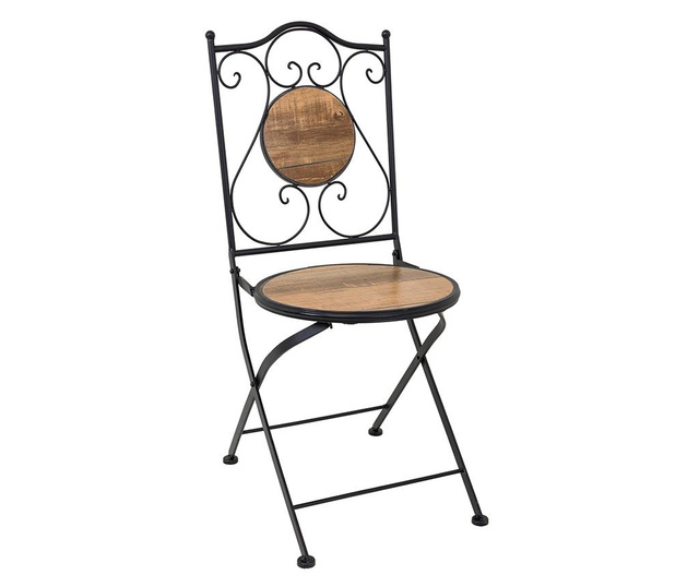 Set stol i 2 stolice za vanjski prostor Wood Pattern