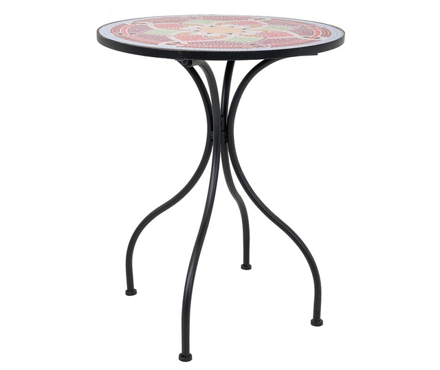 Set - vrtna miza in 2 vrtna stola Mosaic Petals