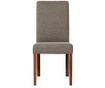 Set 4 scaune Ted Lapidus Maison, Tonka Brown & Dark Taupe, grej inchis, 61x46x96 cm