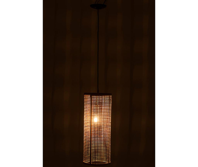 Stropna svetilka Grid Bamboo M