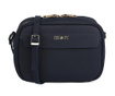 Geanta Beverly Hills Polo Club, Office Dark Blue, albastru inchis, piele naturala