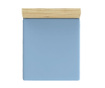 Долен чаршаф с ластик Ranforce Basic Blue 160x200 см