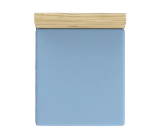 Долен чаршаф с ластик Ranforce Basic Blue 160x200 см