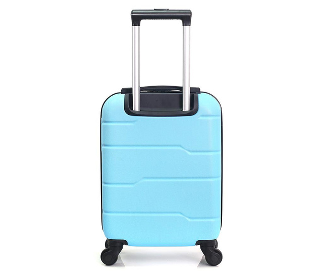 Santiago Sky Blue Gurulós bőrönd 30 L