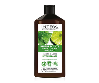 Gel de dus organic Revitalizing Mint&Lime 400 ml