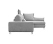 Coltar extensibil dreapta Alpha Light Grey