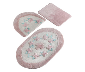 Essence Pink 3 db Fürdőszobai szőnyeg