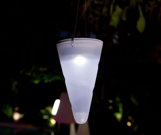 Hang Cream Felfüggeszthető napelemes lámpa