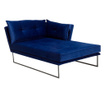 Sezlong living dreapta Balcab Home, Relax Sax Blue, albastru aprins, 170x170x113 cm