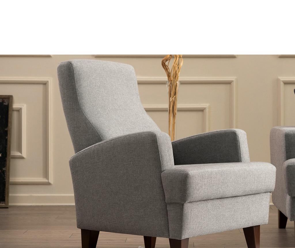 Fotelj Kana Bergere Light Grey - 3