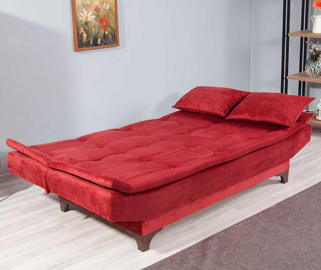 Kauč trosjed na razvlačenje Clara Red