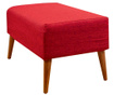 Bancheta Unique Design, Libre Red, rosu, 90x50x45 cm