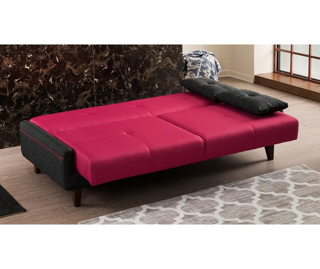Kanavel Red Kihúzható háromszemélyes kanapé