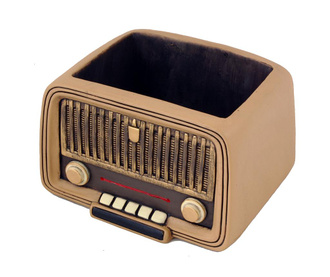 Vintage Radio Virágtartó