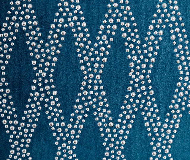 Okrasna blazina Glam Stone Pattern Blue 43x43 cm