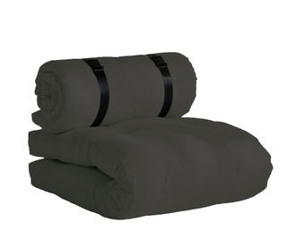 Fotoliu extensibil de exterior Buckle Up Out Dark Grey 70x200 cm