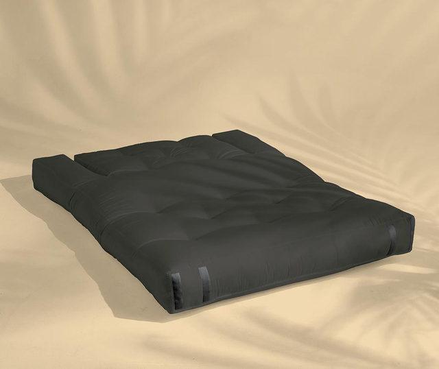 Разтегателен диван за екстериор Hippo Out Dark Grey 140x200 см
