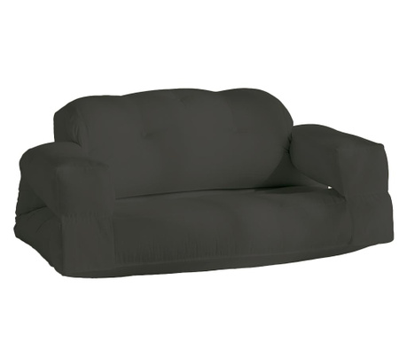 RESIGILAT Sofa extensibila pentru exterior Hippo Out Dark Grey 140x200 cm