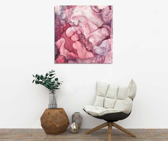 Tablou Pink Marble 45x45 cm
