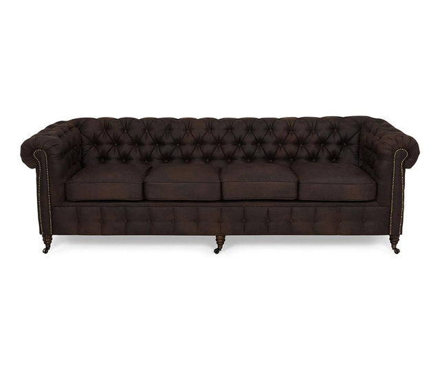 Sofa četvorosjed Chesterfield Vintage Brown