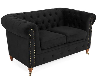 Kauč dvosjed Chesterfield Black