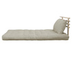 Kauč na razvlačenje Shin Sano Natural & Linen Half 140x200 cm