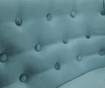 Sofa Kalatzerka, Madalina Turquoise, turcoaz deschis, 140x68x75 cm
