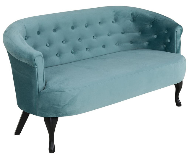 Sofa Kalatzerka, Madalina Turquoise, turcoaz deschis, 140x68x75 cm