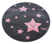 Covor Ayyildiz Carpet, Night Stars Round Pink, 160 cm, roz