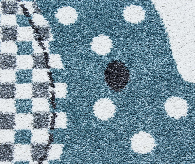 Covor Ayyildiz Carpet, Elephant Blue, 80x150 cm, albastru