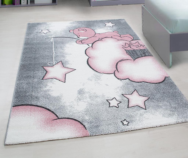 Preproga Teddy Bear Pink 80x150 cm