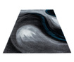 Covor Lima Wave Turquoise 160x230 cm