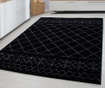 Preproga Lucca Pattern Black 120x170 cm