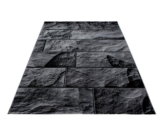 Килим Parma Bricks Black 120x170 см