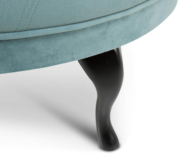 Stolić za noge diYana Wide Turquoise