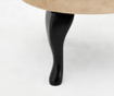 Taburet pentru picioare Kalatzerka, diYana Beige, bej, 50x50x39 cm