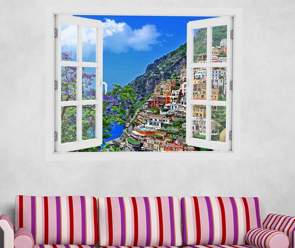 Window Italy Positano 3d Matrica Vivrehu