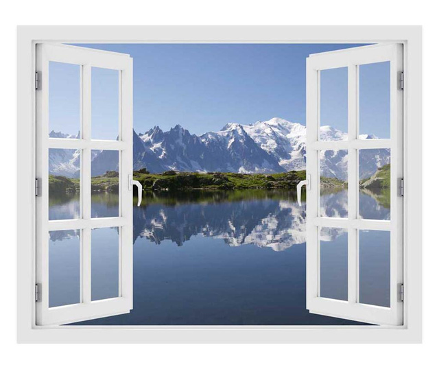 Стикер 3D Window Mont Blanc