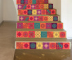 Комплект 24 стикера Mandala Colorful