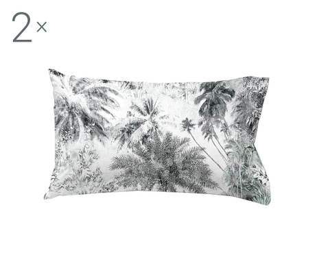 Комплект 2 калъфки за възглавница Palm Tree 50x75 см