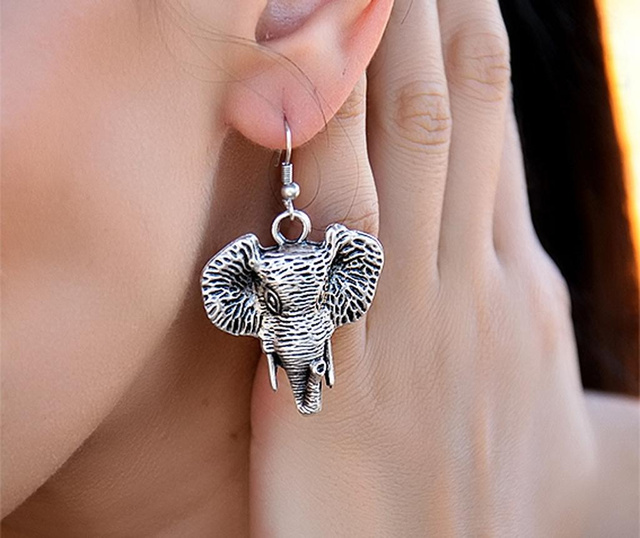 Naušnice Boheme Elephant