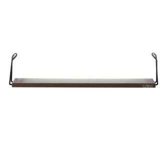 Ράφι τοίχου Altai Walnut  Black