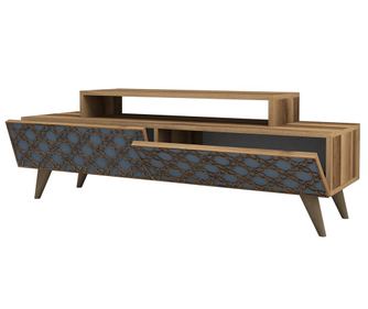 Ἐπιπλο TV City Walnut Purple