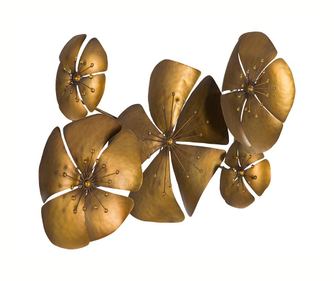 Stenska dekoracija Flora Goldy