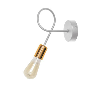 Stenska svetilka Oxford One White Brass