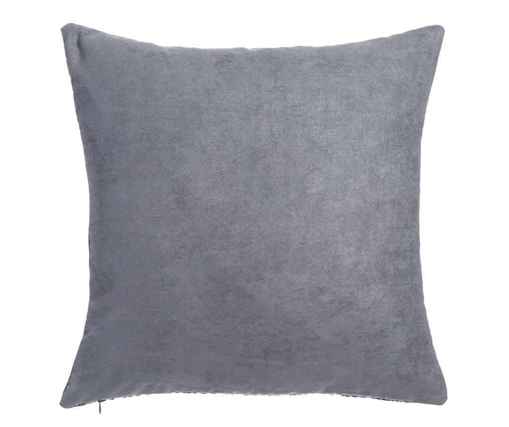 Perna decorativa Metallic Glam Silver 45x45 cm - 3